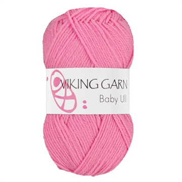 Viking Baby Ull fv  361 rosa